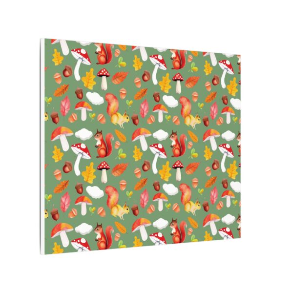 Whimsical Squirrel Canvas Art Print - Autumn Decor for Nature Lovers - Image 158