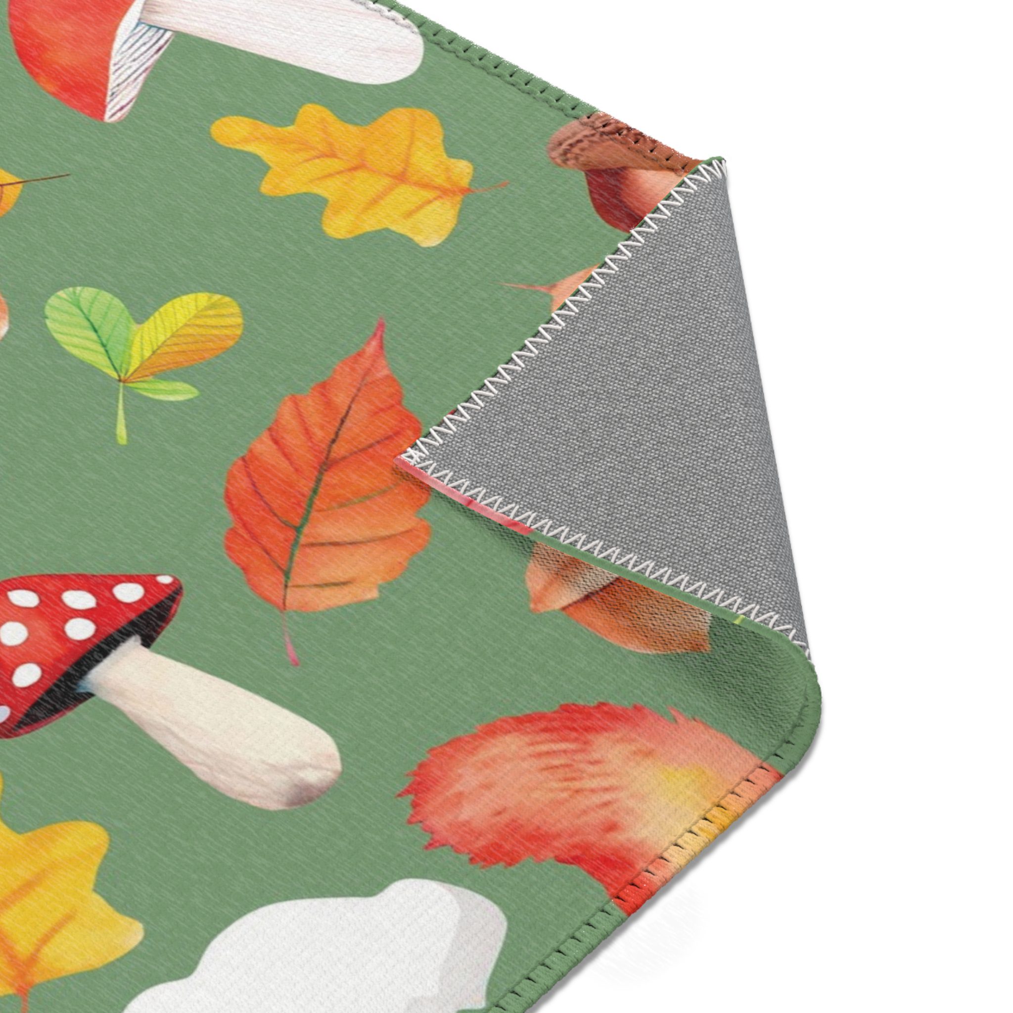 Whimsical Squirrel Area Rug - Autumn Forest Decor - Image 14