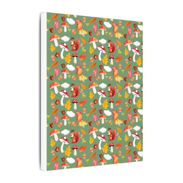 Whimsical Squirrel Canvas Art Print - Autumn Decor for Nature Lovers - Image 106