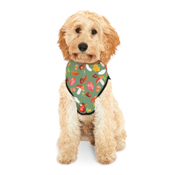 Autumn Forest Pet Hoodie - Cute Squirrel & Mushroom Design for Dogs & Cats - Image 12