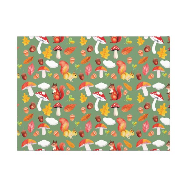 Whimsical Squirrel Canvas Art Print - Autumn Decor for Nature Lovers - Image 17