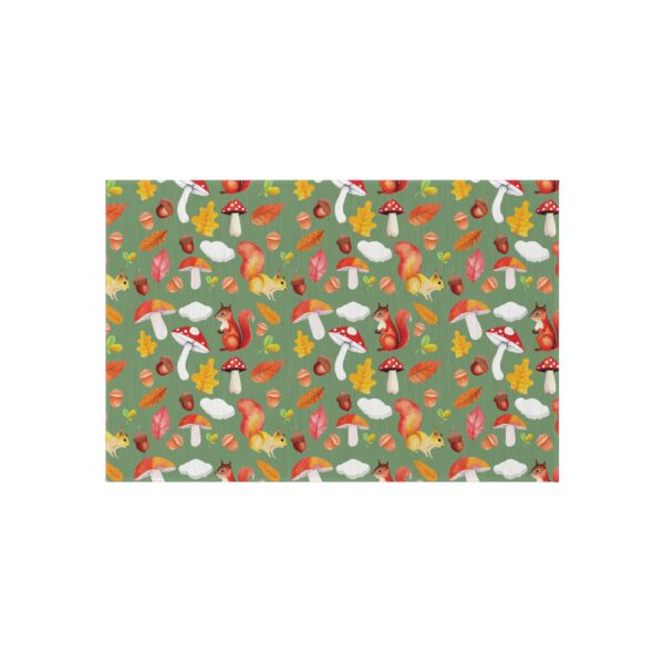 Autumn Forest Outdoor Rug - Cozy, Nature-Inspired Floor Mat for Patios and Gardens - Image 2
