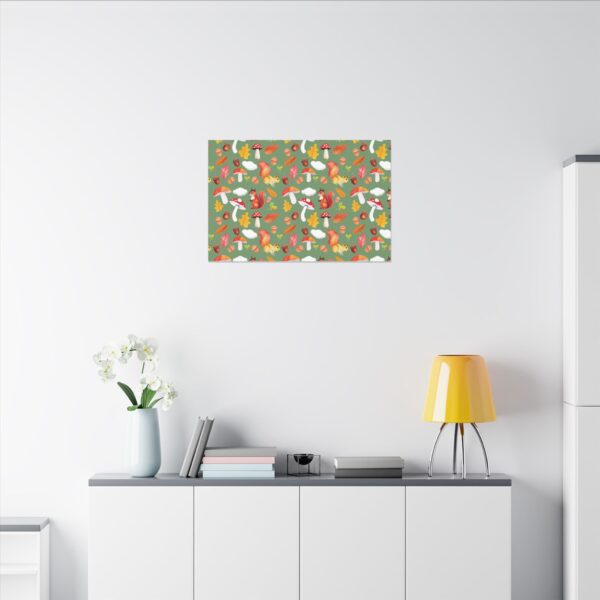Whimsical Squirrel Canvas Art Print - Autumn Decor for Nature Lovers - Image 24