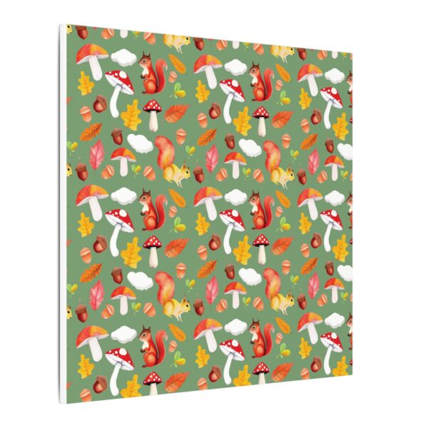 Whimsical Squirrel Canvas Art Print - Autumn Decor for Nature Lovers - Image 166