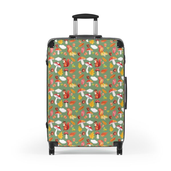 Colorful Mushroom Print Suitcase - Stylish Travel Essentials for Adventurers - Image 9
