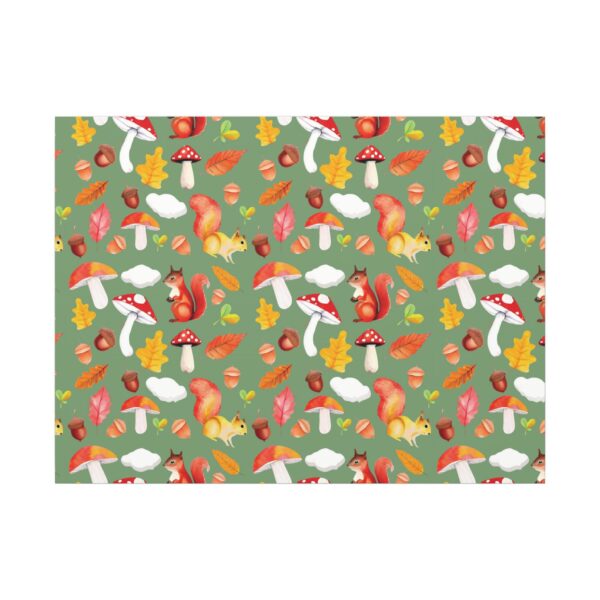 Whimsical Squirrel Canvas Art Print - Autumn Decor for Nature Lovers - Image 33