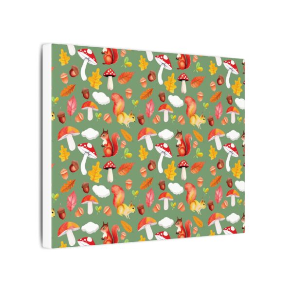 Whimsical Squirrel Canvas Art Print - Autumn Decor for Nature Lovers - Image 94