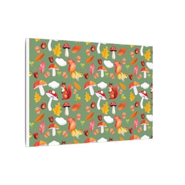 Whimsical Squirrel Canvas Art Print - Autumn Decor for Nature Lovers - Image 98