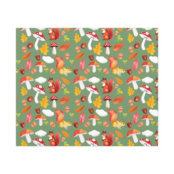 Whimsical Squirrel Canvas Art Print - Autumn Decor for Nature Lovers - Image 157