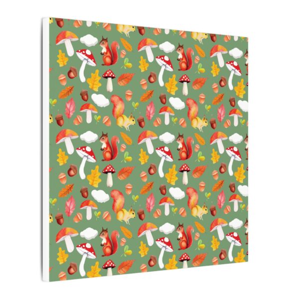 Whimsical Squirrel Canvas Art Print - Autumn Decor for Nature Lovers - Image 82