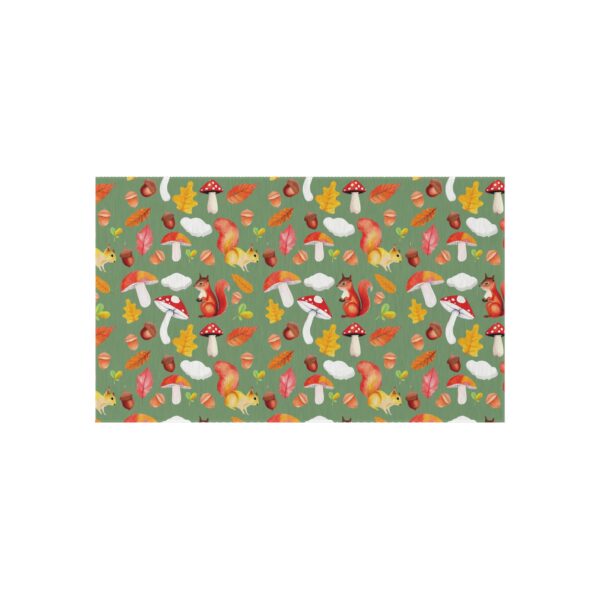 Autumn Forest Outdoor Rug - Cozy, Nature-Inspired Floor Mat for Patios and Gardens - Image 5
