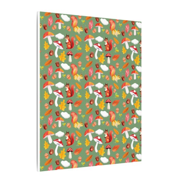 Whimsical Squirrel Canvas Art Print - Autumn Decor for Nature Lovers - Image 162