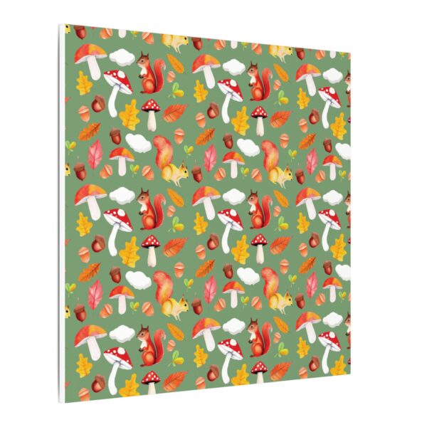 Whimsical Squirrel Canvas Art Print - Autumn Decor for Nature Lovers - Image 86
