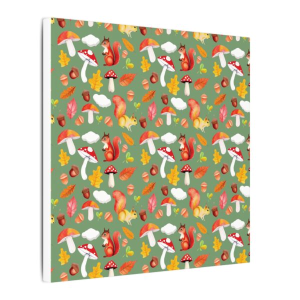 Whimsical Squirrel Canvas Art Print - Autumn Decor for Nature Lovers - Image 150