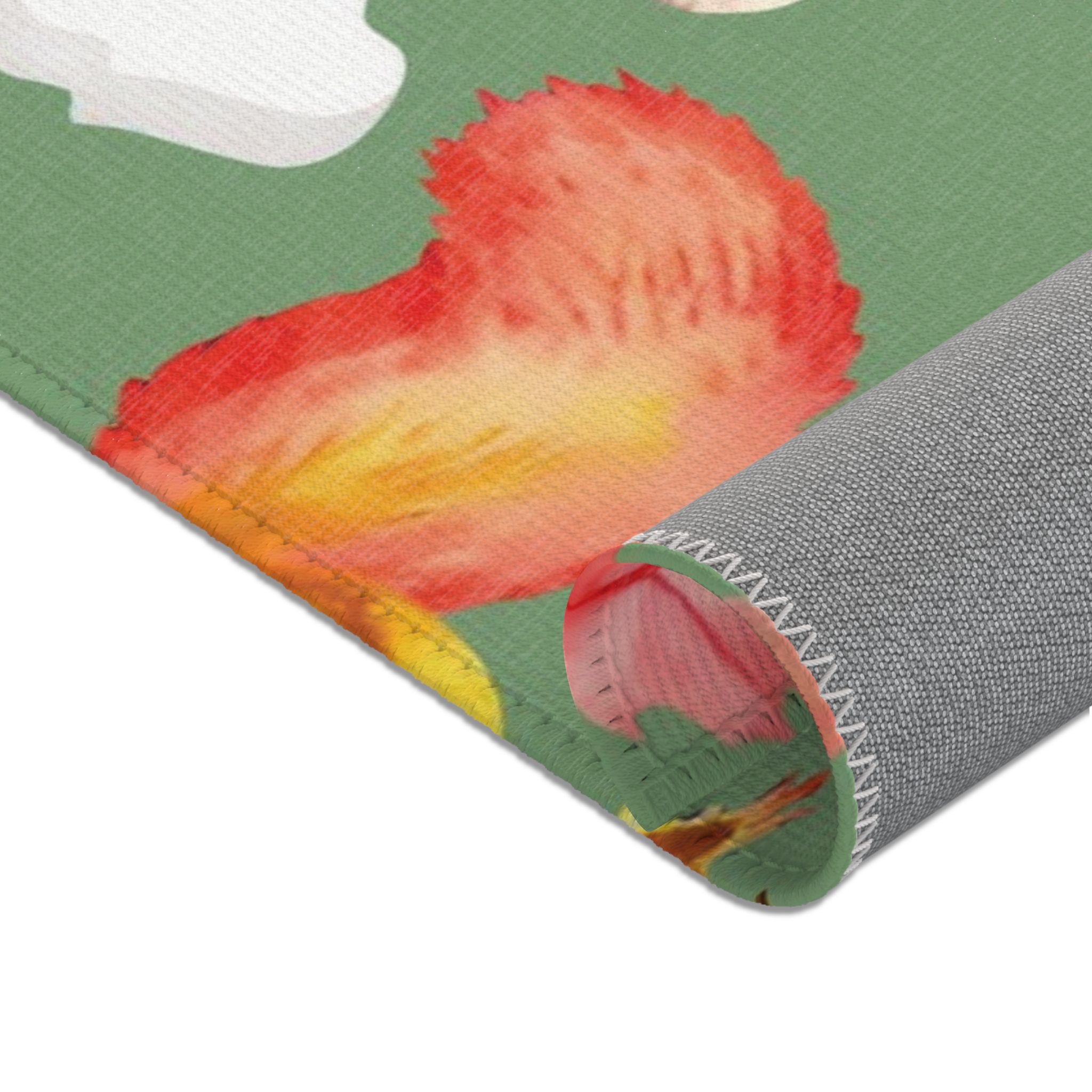 Whimsical Squirrel Area Rug - Autumn Forest Decor - Image 18