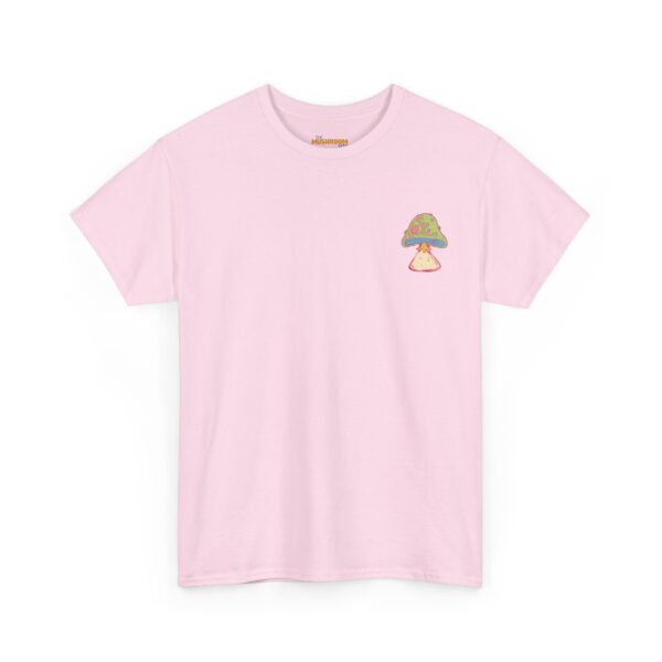 Psychedelic Mushroom Unisex Heavy Cotton Tee - Trendy Casual T-Shirt for Nature Lovers - Image 29